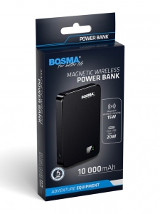 MAGNETYCZNY BEZPRZEWODOWY POWER BANK 10000mAh