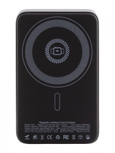 MAGNETYCZNY BEZPRZEWODOWY POWER BANK 10000mAh