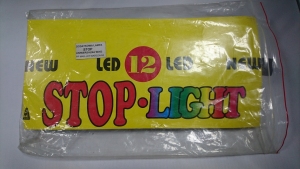 DODATKOWA LAMPA WEWNĘTRZNA STOP - 12 LED CZERWONA